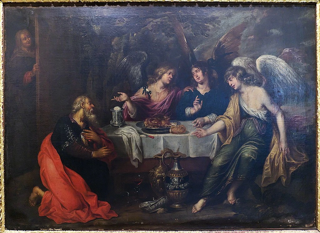Abramo servito dagli angeli - Catedral de Sevilla